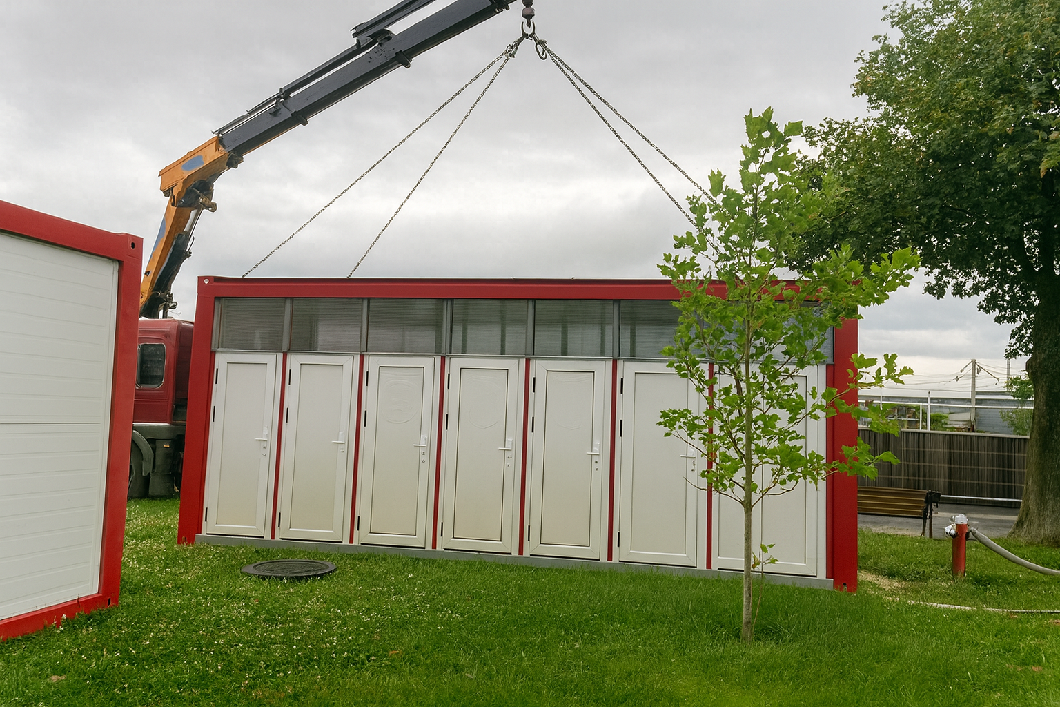 Container sanitar wc