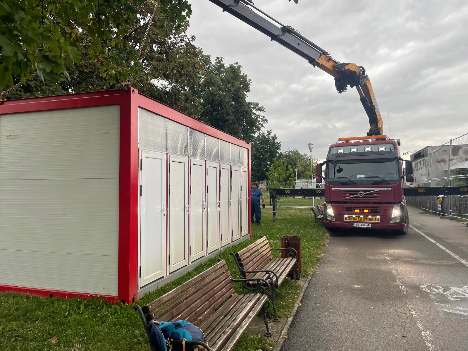 Container sanitar wc